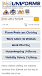 Mobile Screenshot of imuniforms.com